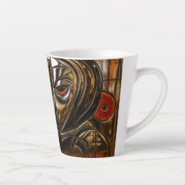 Middernacht Bronzen Muse Metaal Latte Mok