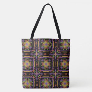 Middernacht Carnaval Folk Tote Bag