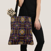 Middernacht Carnaval Folk Tote Bag (Dichtbij)