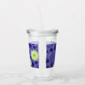 Middernacht Daisy Tuin Acryl Drinkbeker (Links)