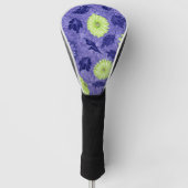 Middernacht Daisy Tuin Golfheadcover (Voorkant)
