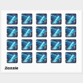 Middernacht: De aankomst Vierkante Sticker (Vel)