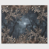 Middernacht Diamant Glamour Cadeaupapier (Vlak)