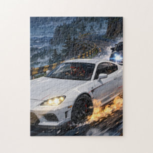 Middernacht Driftracer Legpuzzel