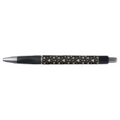Middernacht Geometry Luxe Stropdas Pen (Voorkant)