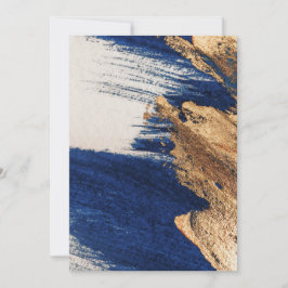 Middernacht Goud: Abstracte Elegantie Kaart