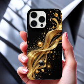 Middernacht Gouden Golf Case-Mate iPhone Case
