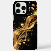 Middernacht Gouden Golf Case-Mate iPhone Case (Achterkant)