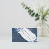 middernacht-grunge-afspraak afsprakenkaartje (Staand voorkant)