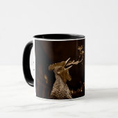 Middernacht Haan Koffiemok Mok (Voorkant links)