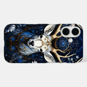Middernacht Hemels Bloemrijk Gotisch Herten Case-Mate iPhone Case (Achterkant (horizontaal))