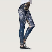 Middernacht in de lucht leggings (Rechts)