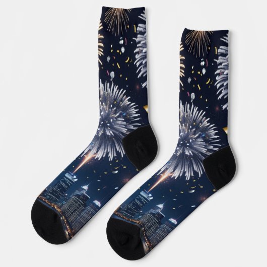 Middernacht in de lucht sokken (Links)