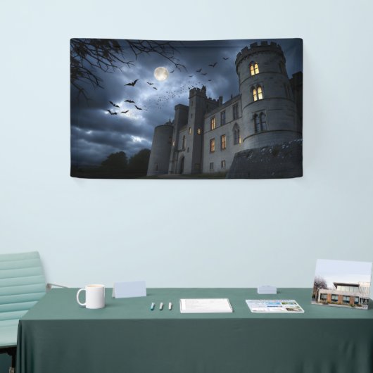 Middernacht in het kasteel van Dracula Spandoek (Beurs)