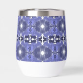 Middernacht Indigo Kaleidoscoop (Achterkant)