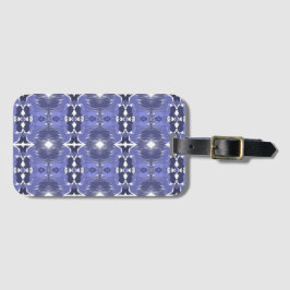 Middernacht Indigo Kaleidoscoop  Bagagelabel