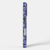 Middernacht Indigo Kaleidoscoop Case-Mate iPhone Case (Achterkant / Rechts)