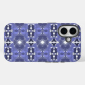 Middernacht Indigo Kaleidoscoop Case-Mate iPhone Case (Achterkant (horizontaal))