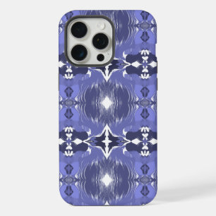 Middernacht Indigo Kaleidoscoop  iPhone 15 Pro Max Case