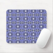 Middernacht Indigo Kaleidoscoop  Muismat (Met muis)