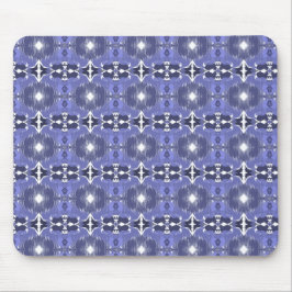 Middernacht Indigo Kaleidoscoop  Muismat