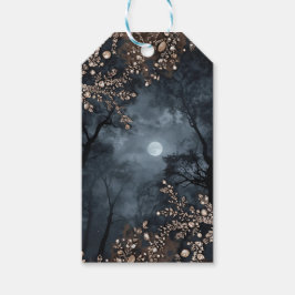 Middernacht Kristal Cadeaulabel