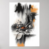 Middernacht Kruiden Stilleven Poster (Voorkant)