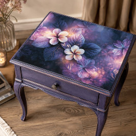 Middernacht Lavendelblad Botanische Decoupage Tissuepapier
