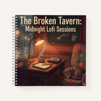 Middernacht Lofi Sessies Journaal Notitieboek