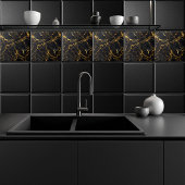 Middernacht Luxe Marmer tegel Tegeltje