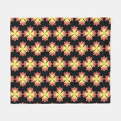Middernacht Magie Fleece Deken (Voorkant (Horizontaal))