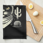 Middernacht Majesteit Uniek Theedoek (Quarter Fold)