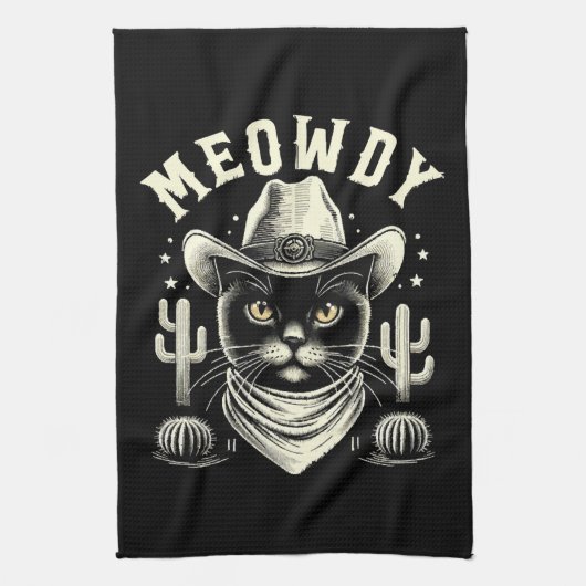 Middernacht Majesteit Uniek Theedoek (Verticaal)