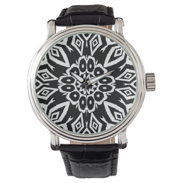 Middernacht Mandala Horloge (Voorkant)