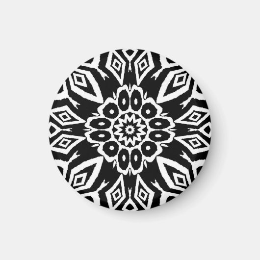 Middernacht Mandala Magneet (Voorkant)