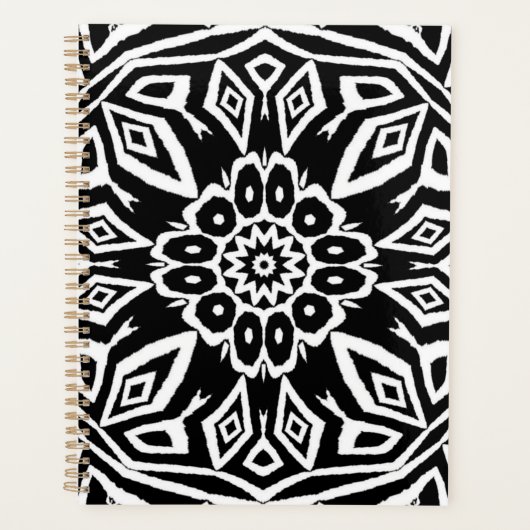 Middernacht Mandala Planner (Voorkant)