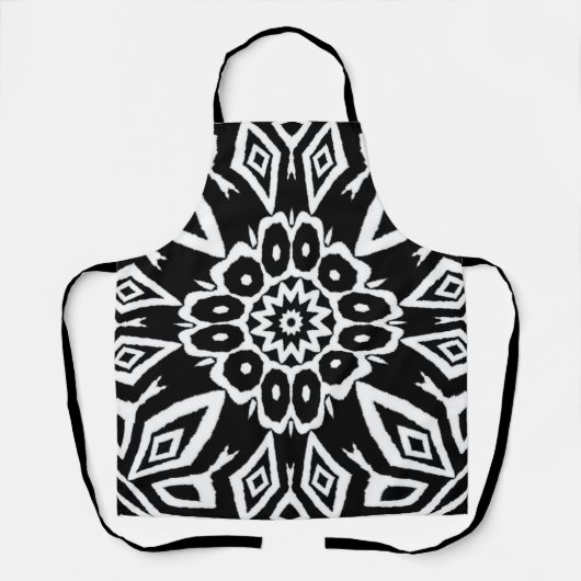 Middernacht Mandala Schort (Voorkant)
