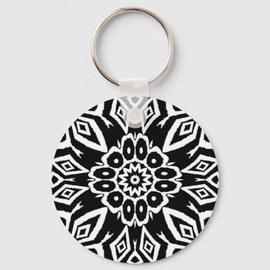 Middernacht Mandala Sleutelhanger (Voorkant)