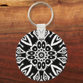 Middernacht Mandala Sleutelhanger (Achterkant)