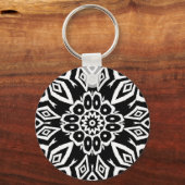 Middernacht Mandala Sleutelhanger (Voorkant)