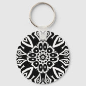 Middernacht Mandala Sleutelhanger (Achterkant)