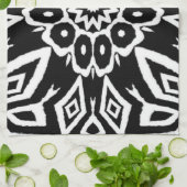 Middernacht Mandala Theedoek (Gevouwen)