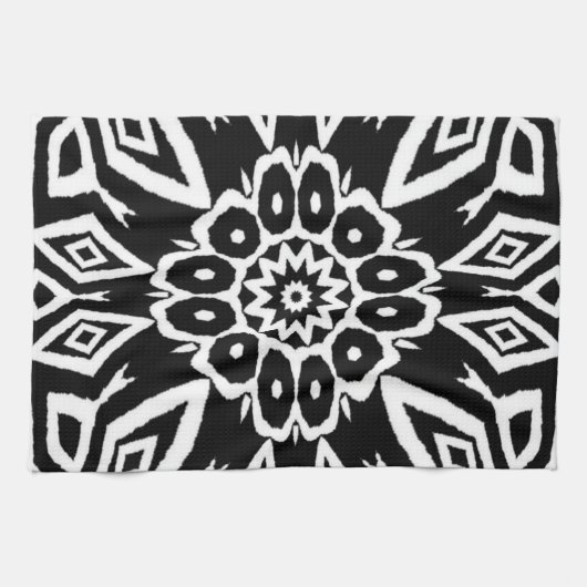 Middernacht Mandala Theedoek (Horizontaal)