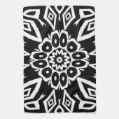 Middernacht Mandala Theedoek (Verticaal)