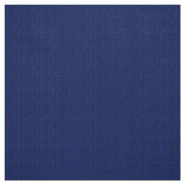 Middernacht Maze Katoenen Twill (breedte 58") Stof
