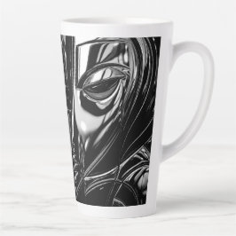 Middernacht Metalen Portret Latte Mok