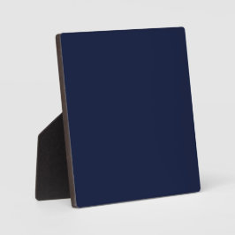 Middernacht Navy Blauwe Effen Kleur Fotoplaat