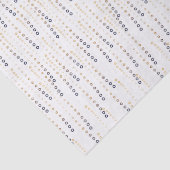 Middernacht Nieuwjaar Cheers Tissuepapier (Detail)