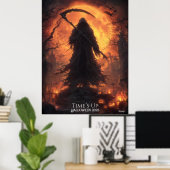 Middernacht Oogster Halloween Poster (Thuiskantoor)
