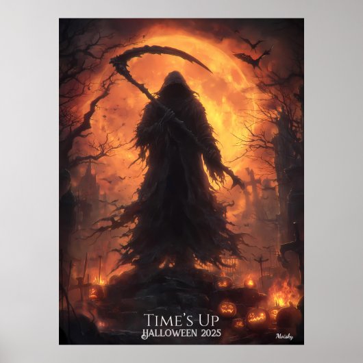 Middernacht Oogster Halloween Poster (Voorkant)